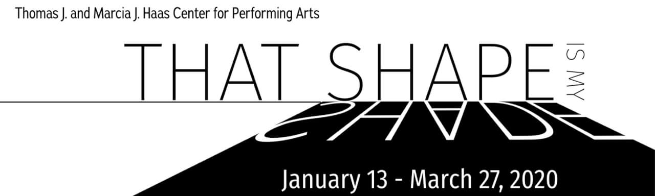 Black and white design with text that reads "That shape is my Shade"